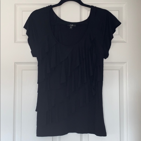 GORG AGB RUFFLE TOP WORN ONCE - Picture 3 of 6